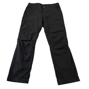 CQR Pants Womens 12 Black Tactical Outdoor Cargo Zip Button Lightweight